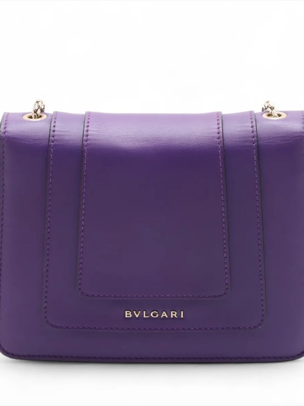 Bvlgari Purple Serpenti Flap Bag S29 MOG - Picture 2 of 9